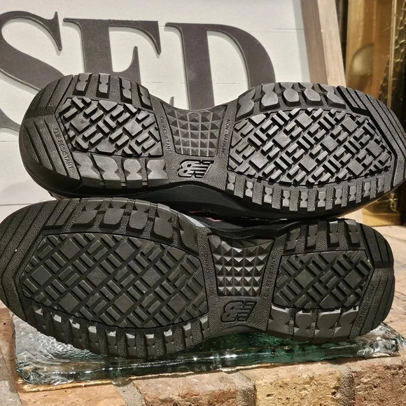 New Balance Composite Toe 589 Shoe - Wmns Sz 11 Grey / Pink #WID589T1 - Picture 5 of 9